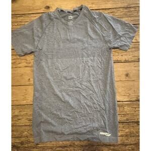 saucony mens short sleeve grey t shirt